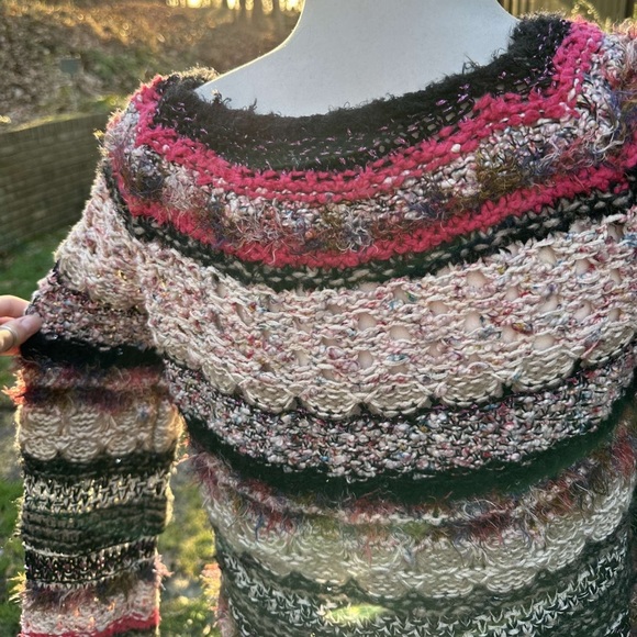 Anthropologie Sleeping on Snow Knitted Sweater Medium - Picture 5 of 7